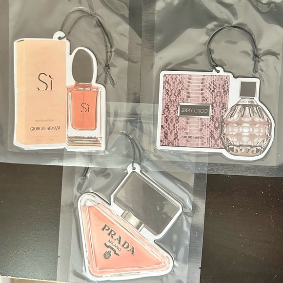 Giorgio Armani, Jimmy Choo, and Prada Air Fresheners - Picture 1 of 1